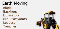 Earth Moving Equipment Rentals