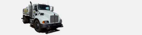 Water truck for dust control available for rent in the Phoenix Valley by Forrest Equipment Rentals